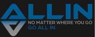 ALLIN NO MATTER WHERE YOU GO GO ALL IN. logo