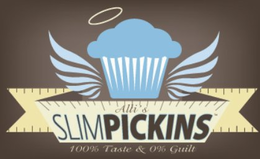 ALLI'S SLIM PICKINS 100% TASTE & 0% GUILT logo