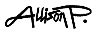 ALLISON P. logo