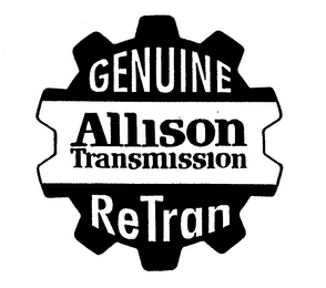 ALLISON TRANSMISSION GENUINE RETRAN logo