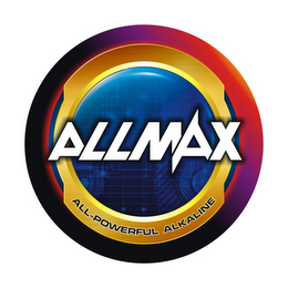 ALLMAX ALL-POWERFUL ALKALINE logo