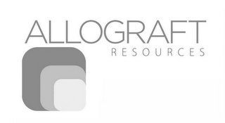 ALLOGRAFT R E S O U R C E S logo