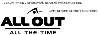 ALLOUT ALL THE TIME logo