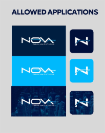 ALLOWED APPLICATIONS NOVA NOVA NOVA COMMUNICATIONS COMMUNICATIONS Z Z 7 logo