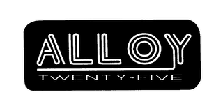 ALLOY TWENTY-FIVE logo