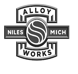 ALLOY WORKS NILES MICH logo