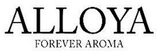ALLOYA FOREVER AROMA logo