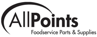 ALLPOINTS FOODSERVICE PARTS & SUPPLIES logo