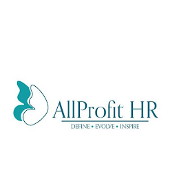 ALLPROFIT HR DEFINE EVOLVE INSPIRE logo