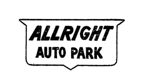 ALLRIGHT AUTO PARK logo