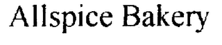 ALLSPICE BAKERY logo