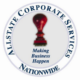 ALLSTATE CORPORATE SERVICES NATIONWIDE MAKING BUSINESS HAPPEN