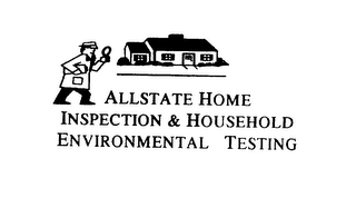 ALLSTATE HOME INSPECTION & HOUSEHOLD ENVIRONMENTAL TESTING logo