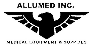 ALLUMED INC. MEDICAL EQUIPMENT & SUPPLIES logo