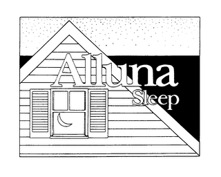 ALLUNA SLEEP logo