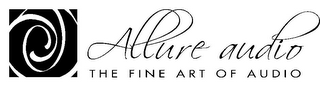 ALLURE AUDIO THE FINE ART OF AUDIO logo