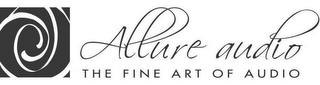 ALLURE AUDIO THE FINE ART OF AUDIO logo