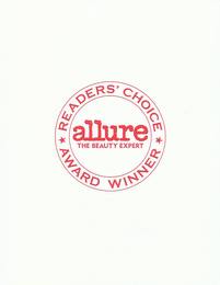 ALLURE THE BEAUTY EXPERT READERS' CHOICE AWARD WINNER logo