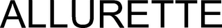ALLURETTE logo
