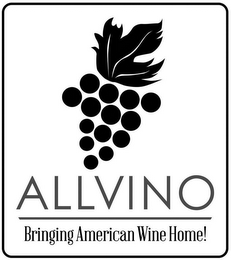 ALLVINO BRINGING AMERICAN WINE HOME! logo