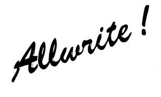 ALLWRITE! logo
