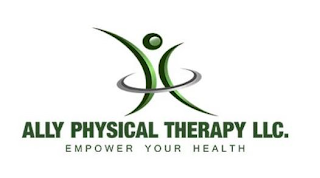 ALLY PHYSICAL THERAPY LLC. EMPOWER YOUR HEALTH logo