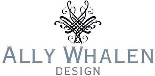 ALLY WHALEN DESIGN logo