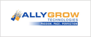 ALLYGROW TECHNOLOGIES PASSION. PACE. PERFECTION logo