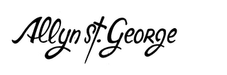 ALLYN ST. GEORGE logo