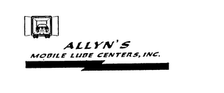 ALLYN'S MOBILE LUBE CENTERS, INC. logo