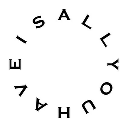 ALLYOUHAVEIS logo