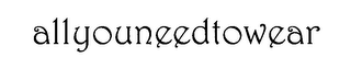ALLYOUNEEDTOWEAR logo