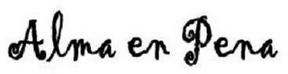 ALMA EN PENA logo