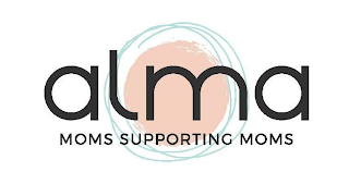 ALMA MOMS SUPPORTING MOMS logo