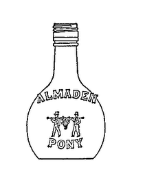 ALMADEN PONY logo