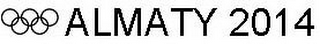 ALMATY 2014 logo