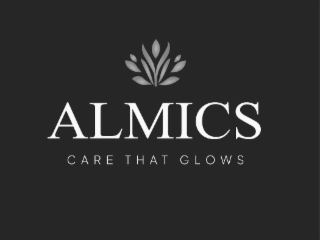 ALMICS CARE THAT GLOWS logo