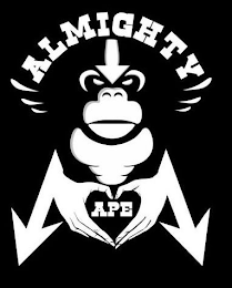 ALMIGHTY APE logo