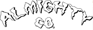 ALMIGHTY CO. logo