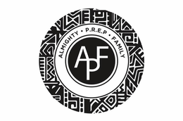 ALMIGHTY P.R.E.P FAMILY APF logo