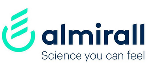 ALMIRALL SCIENCE YOU CAN FEEL logo
