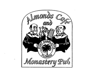 ALMONDS CAFE' AND PORT CHARLOTTE FLORIDA MONASTERY PUB logo