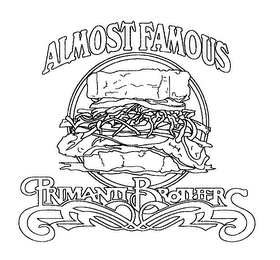 ALMOST FAMOUS PRIMANTI BROTHERS logo