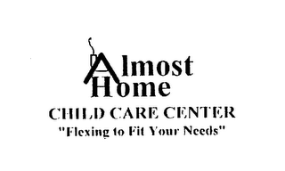 ALMOST HOME CHILD CARE CENTER "FLEXING TO FIT YOUR NEEDS" logo