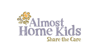 ALMOST HOME KIDS SHARE THE CARE logo