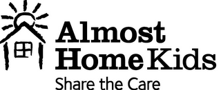 ALMOST HOME KIDS SHARE THE CARE logo