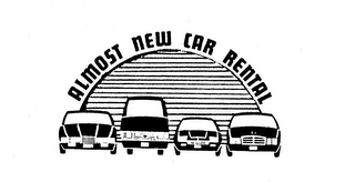 ALMOST NEW CAR RENTAL logo