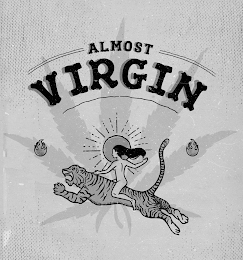 ALMOST VIRGIN logo