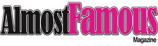 ALMOSTFAMOUS MAGAZINE logo