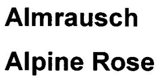 ALMRAUSCH ALPINE ROSE logo